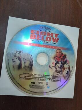 Eight Below DVD 2006 Full Screen disc only